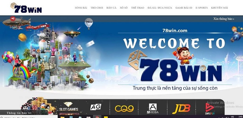 78Win đa dạng sản phẩm